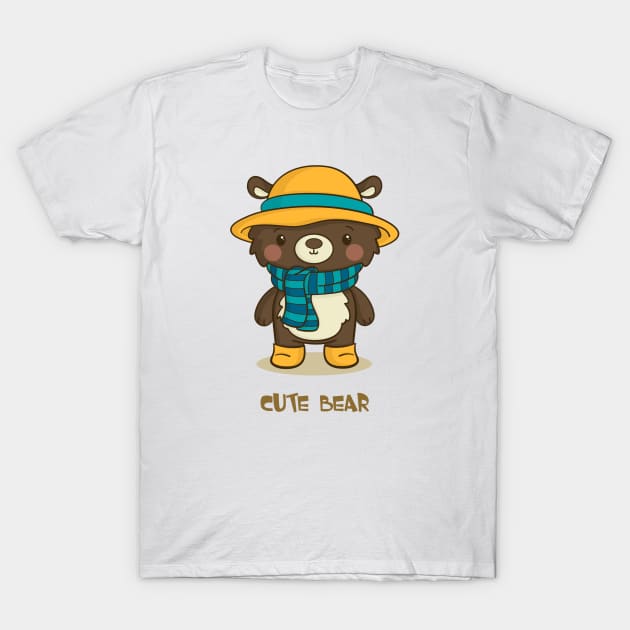 Cute bear T-Shirt by This is store